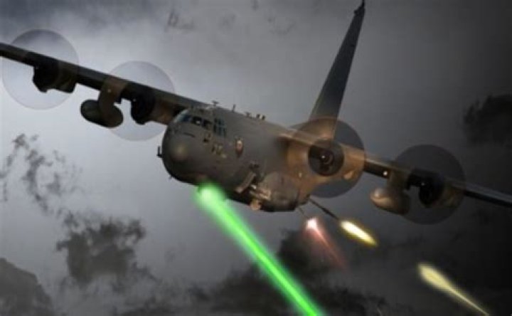 AC130 Gunship Wiped Enemy Weapon Factory Compound Combat Footage