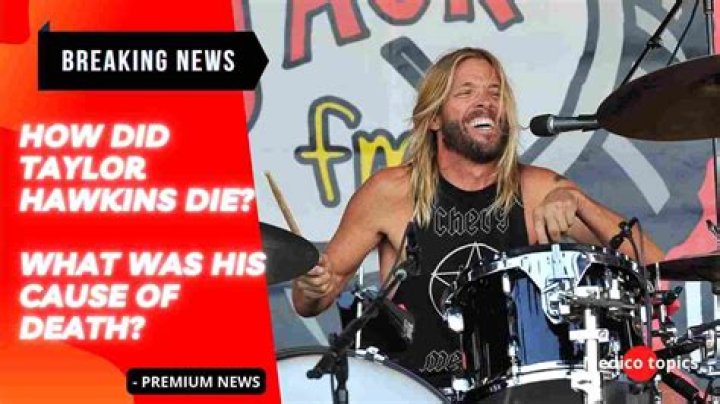 Did Taylor Hawkins Die From Vaccine Myocarditis?! Tech ARP