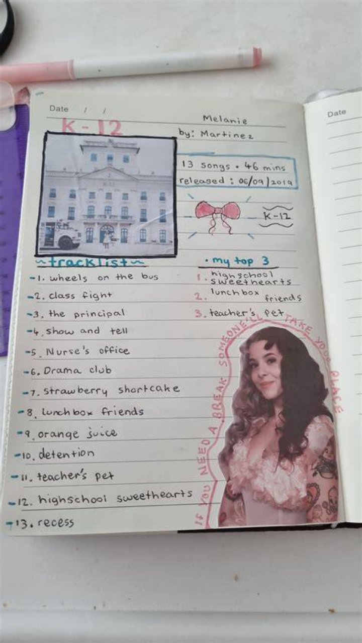 Melanie Martinez Notebook Melanie martinez drawings, Melanie